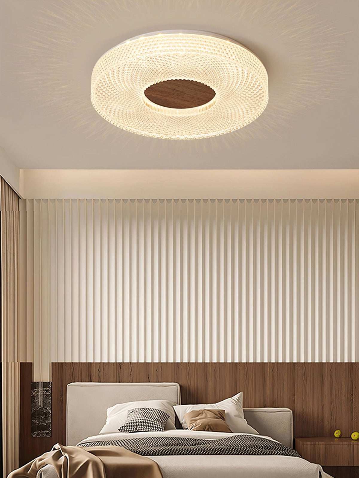 Nirinelle plafondlamp met acrylring, modern minimalistisch