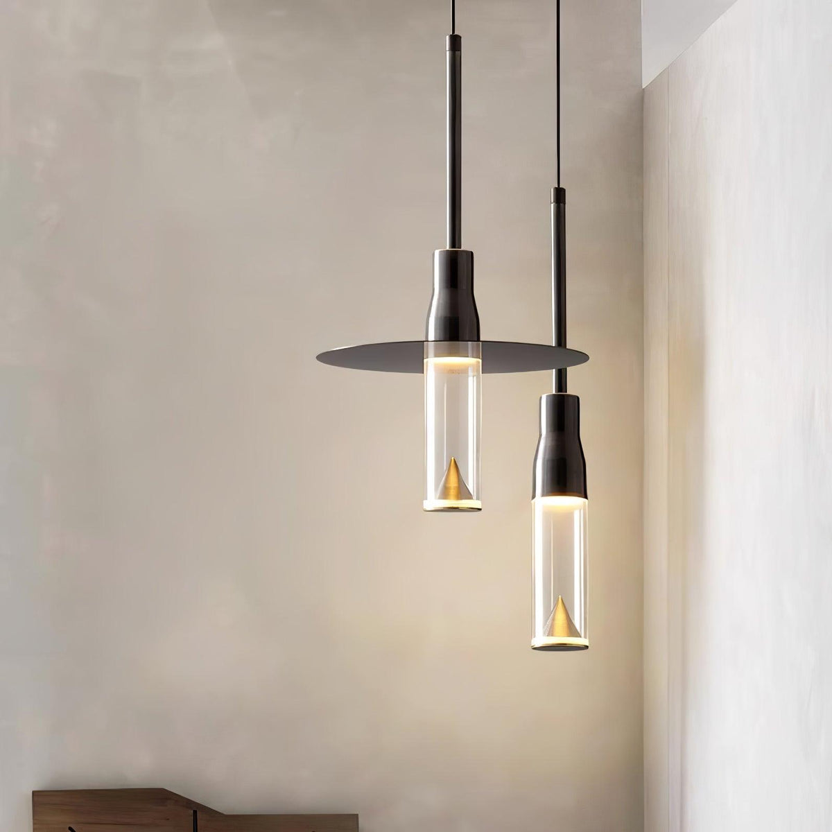Lominex hanglamp Acrylplaat Chroom Modern