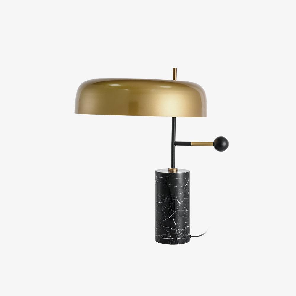 Vovena tafellamp met marmeren details
