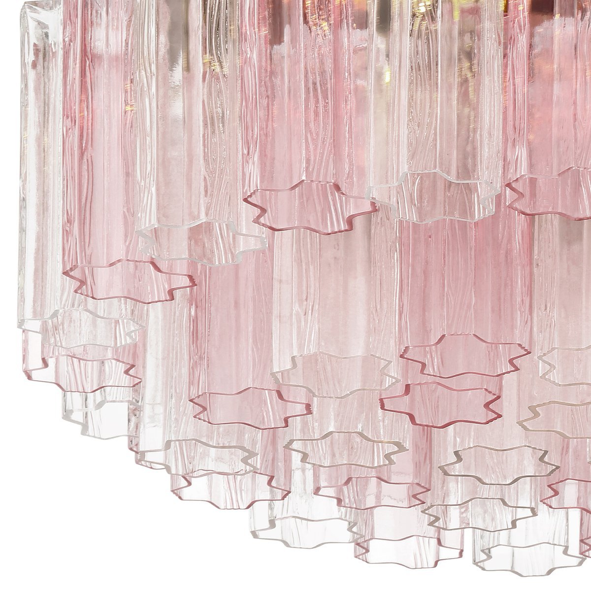 Eiruaya plafondlamp glasbuis gelaagd amber