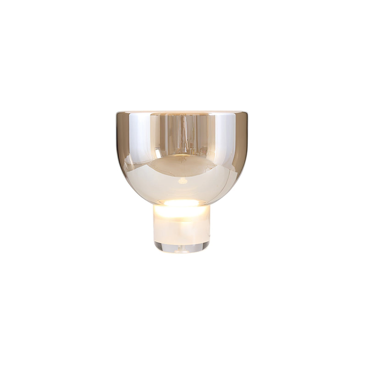 Cavm elegante tafellamp van glas