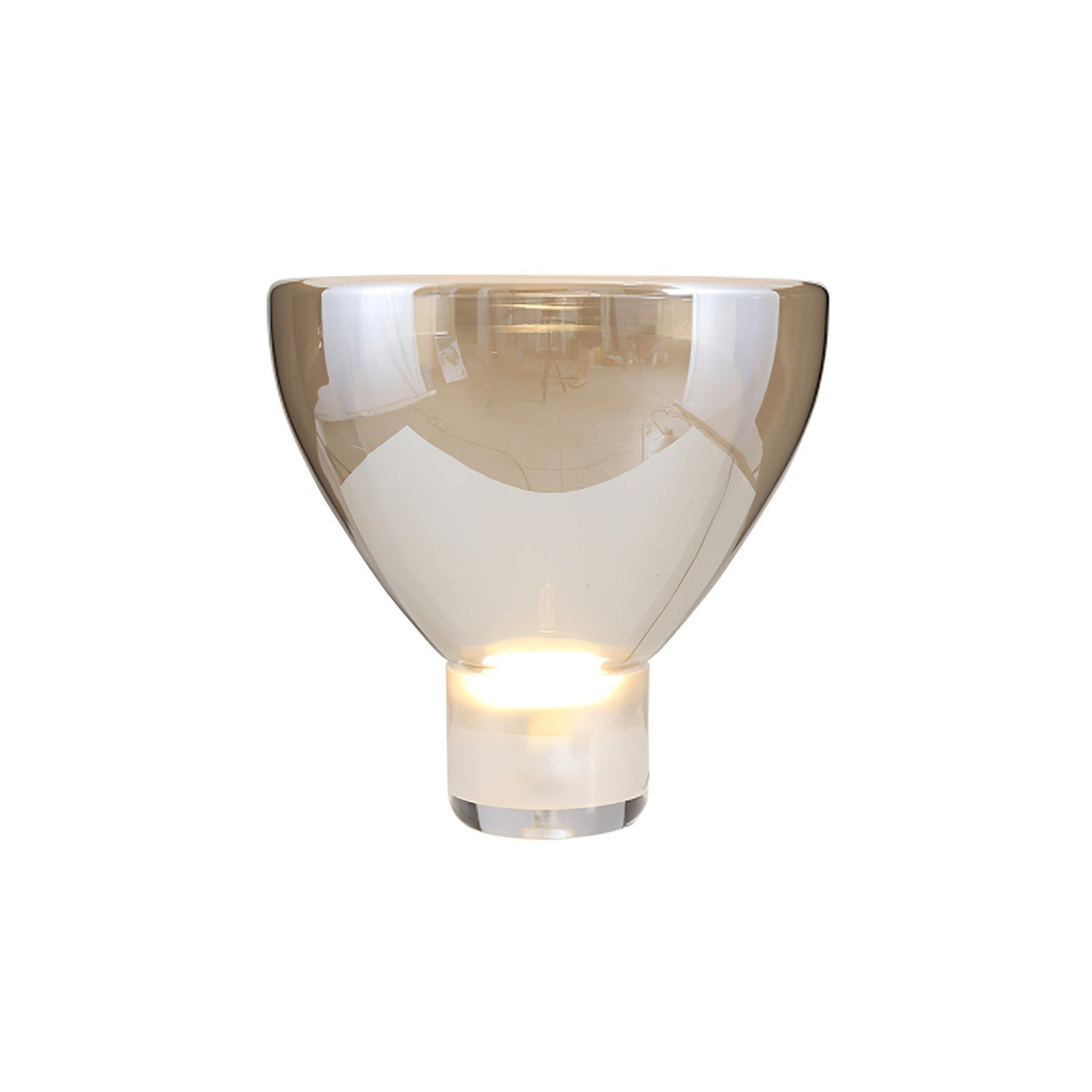 Cavm elegante tafellamp van glas