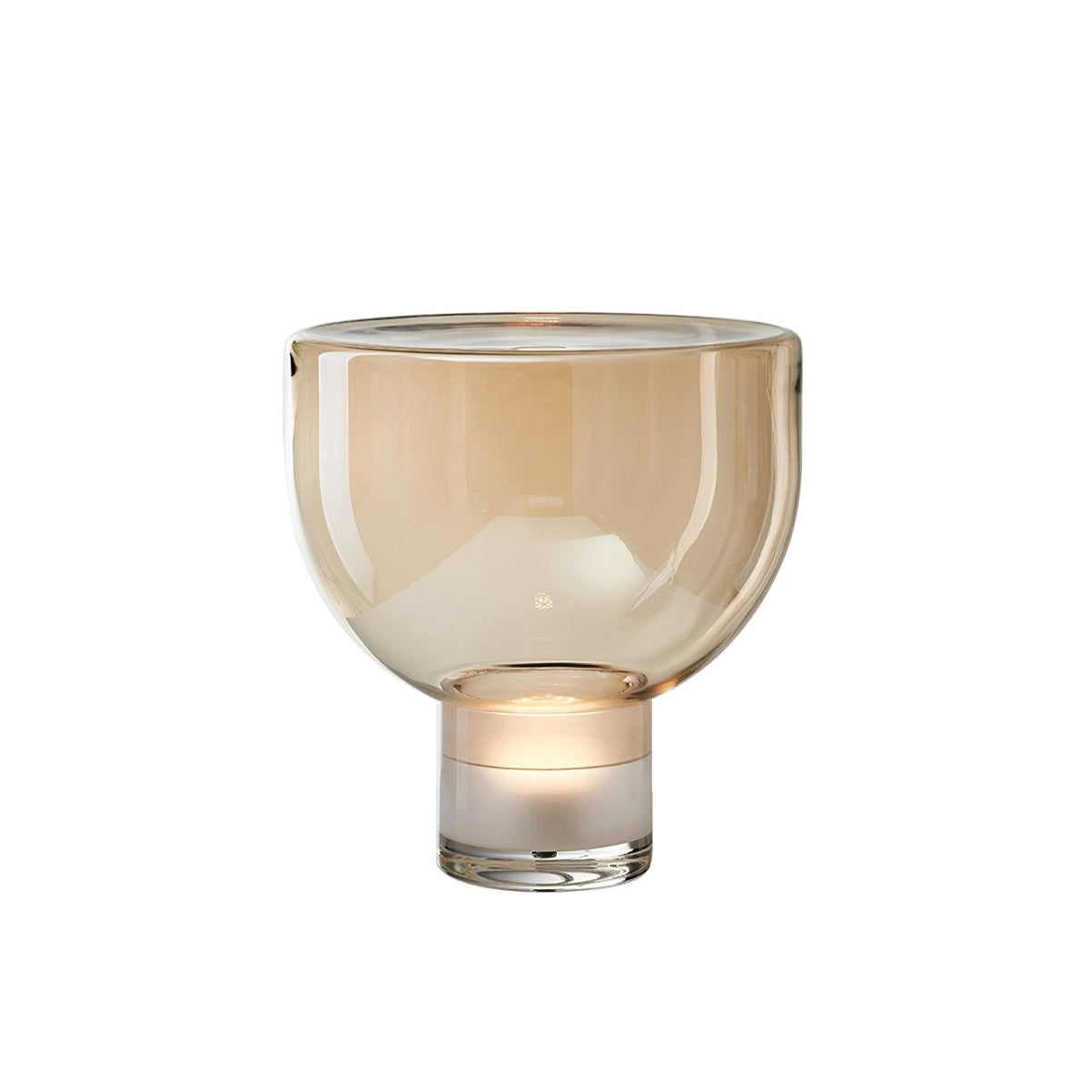 Cavm elegante tafellamp van glas