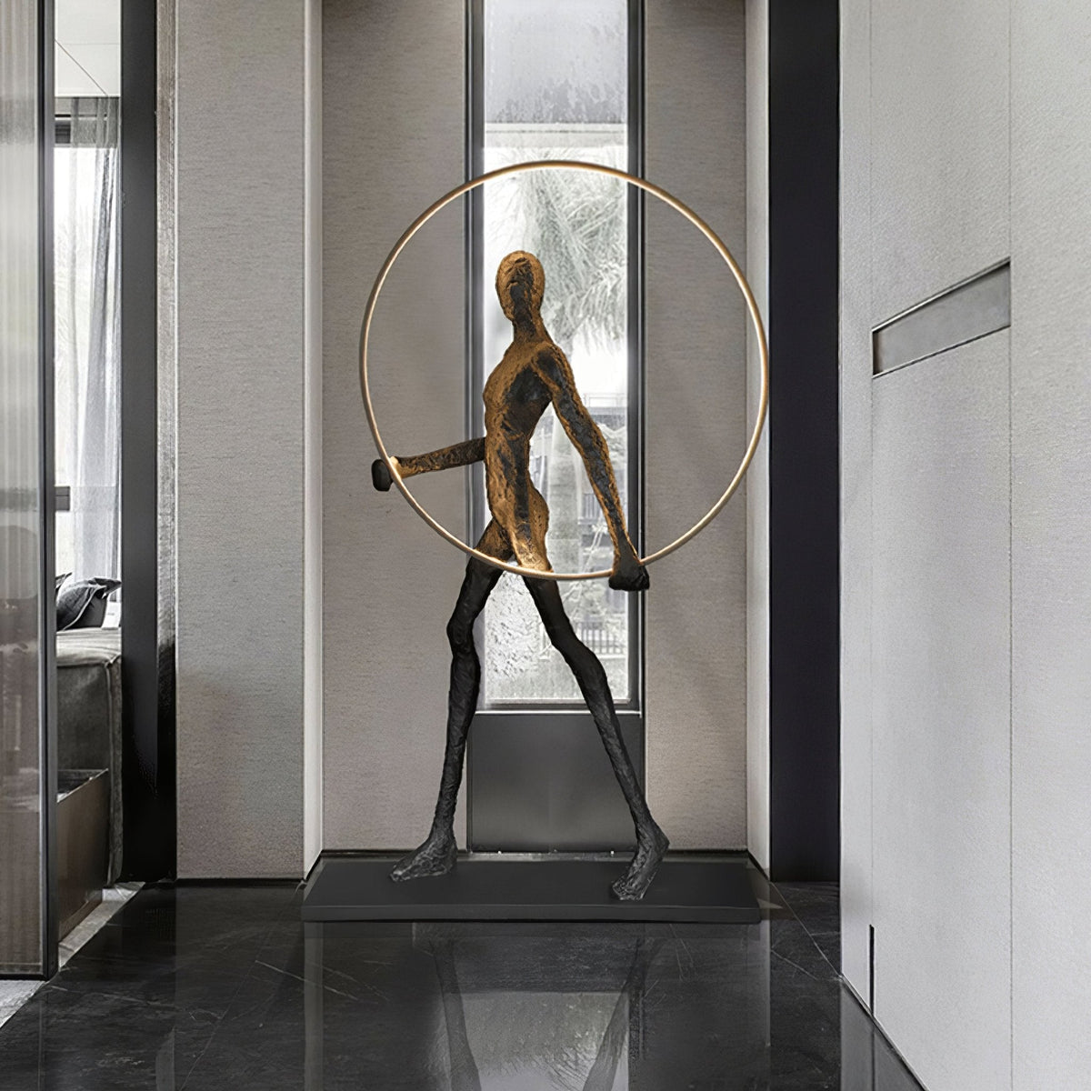 Cirarelia vloerlamp sculptuur LED figuur