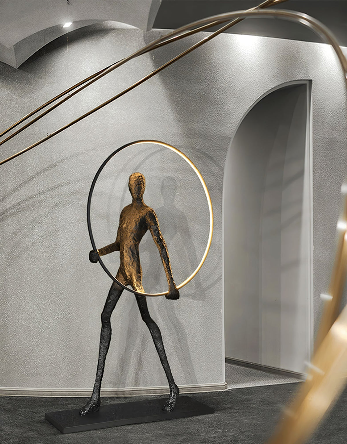 Cirarelia vloerlamp sculptuur LED figuur