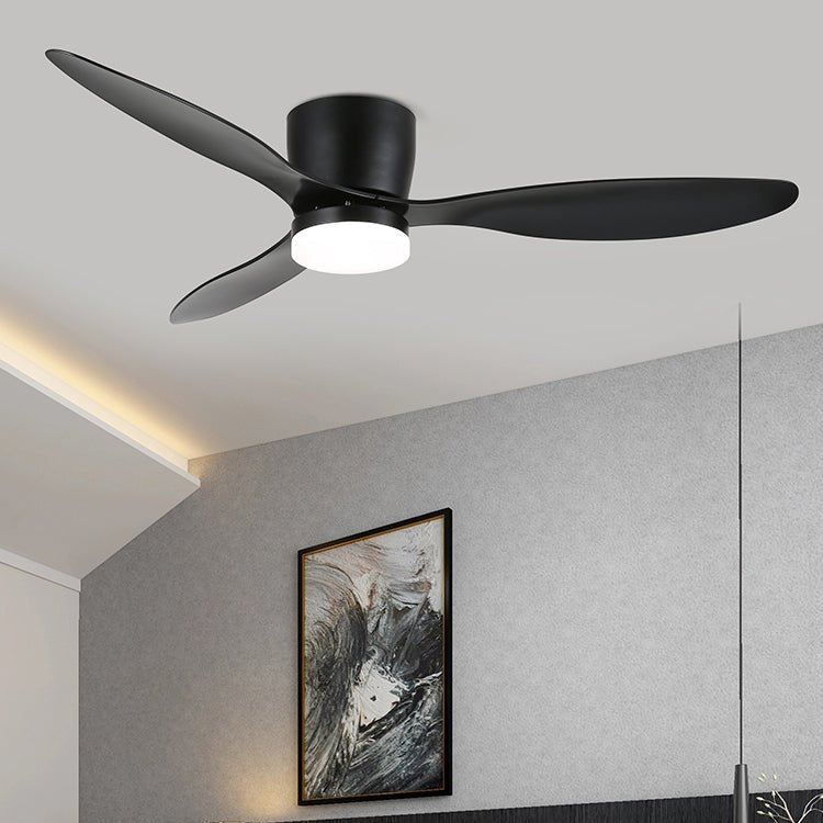 Brinor minimalistisch houten plafondventilator met verlichting