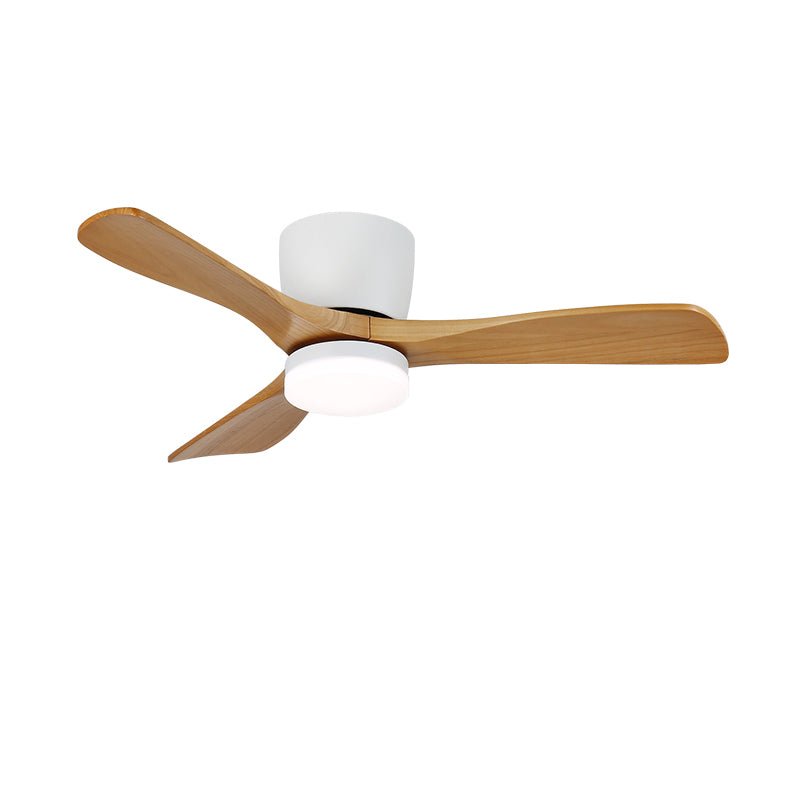 Brinor minimalistisch houten plafondventilator met verlichting