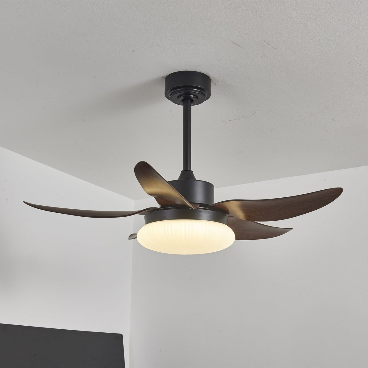 Zerith modern Hout Plafondventilator met lamp