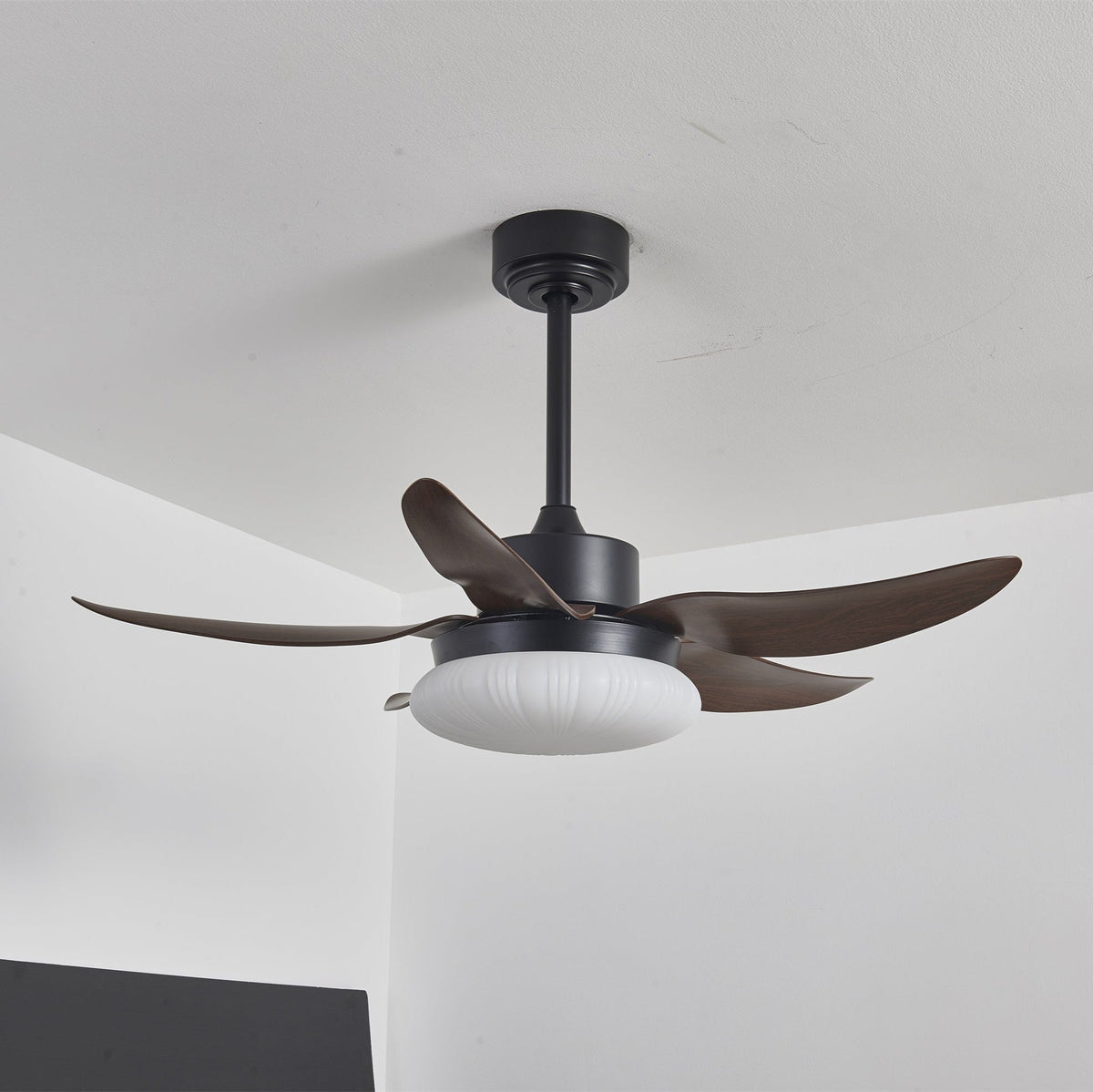 Zerith modern Hout Plafondventilator met lamp