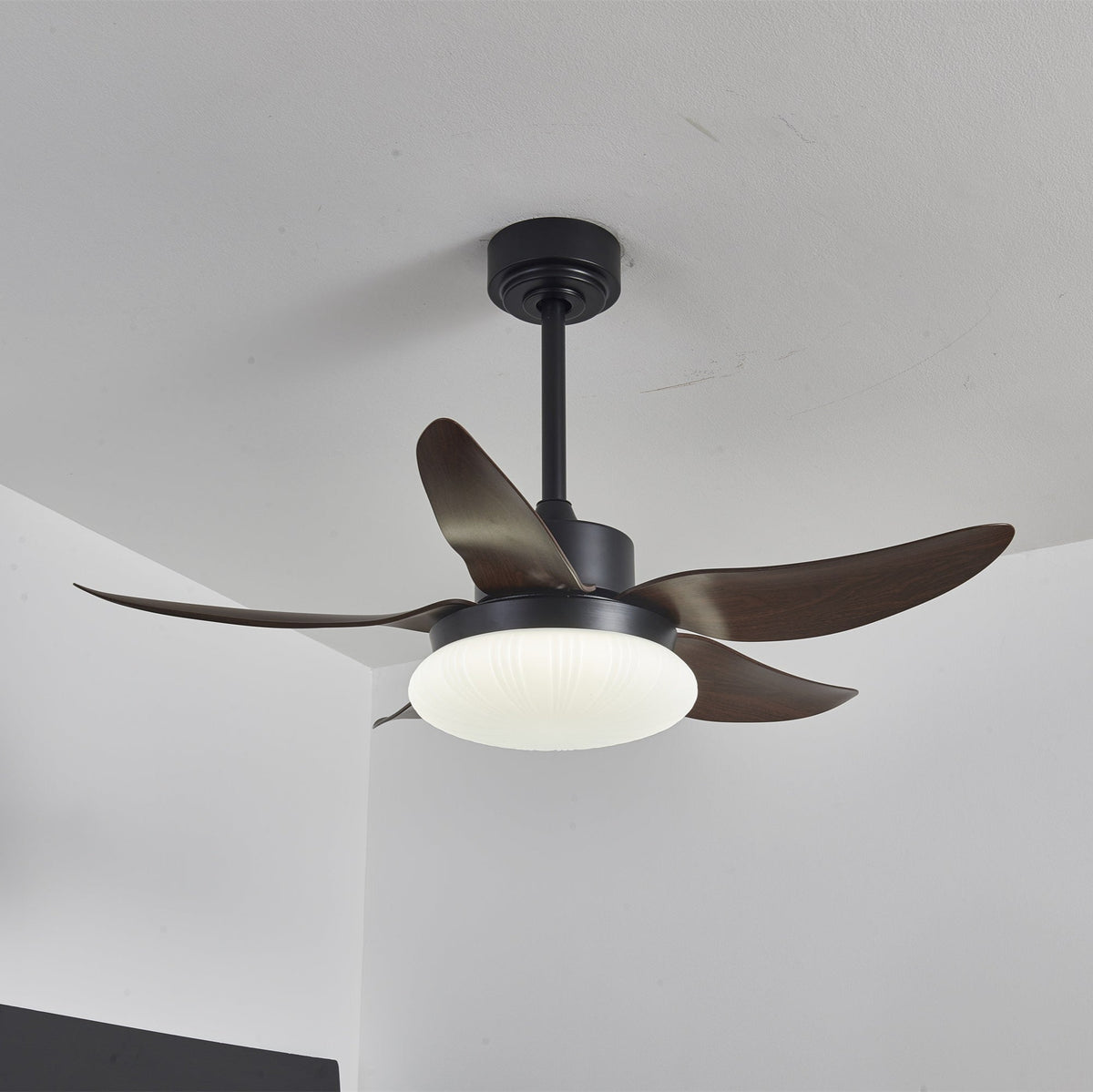 Zerith modern Hout Plafondventilator met lamp