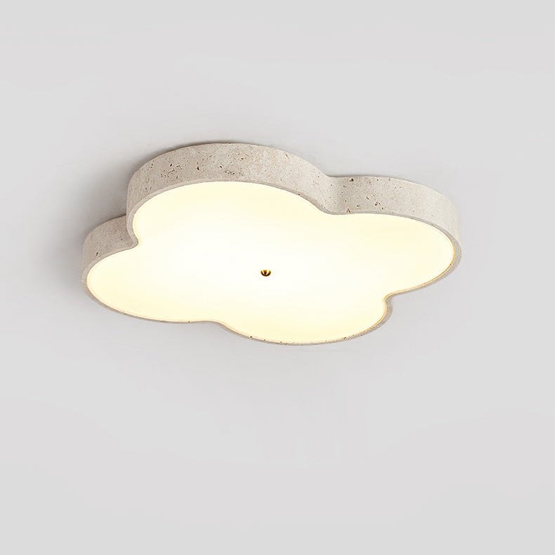 Nuvérin Aethel Cloud travertin plafondlamp