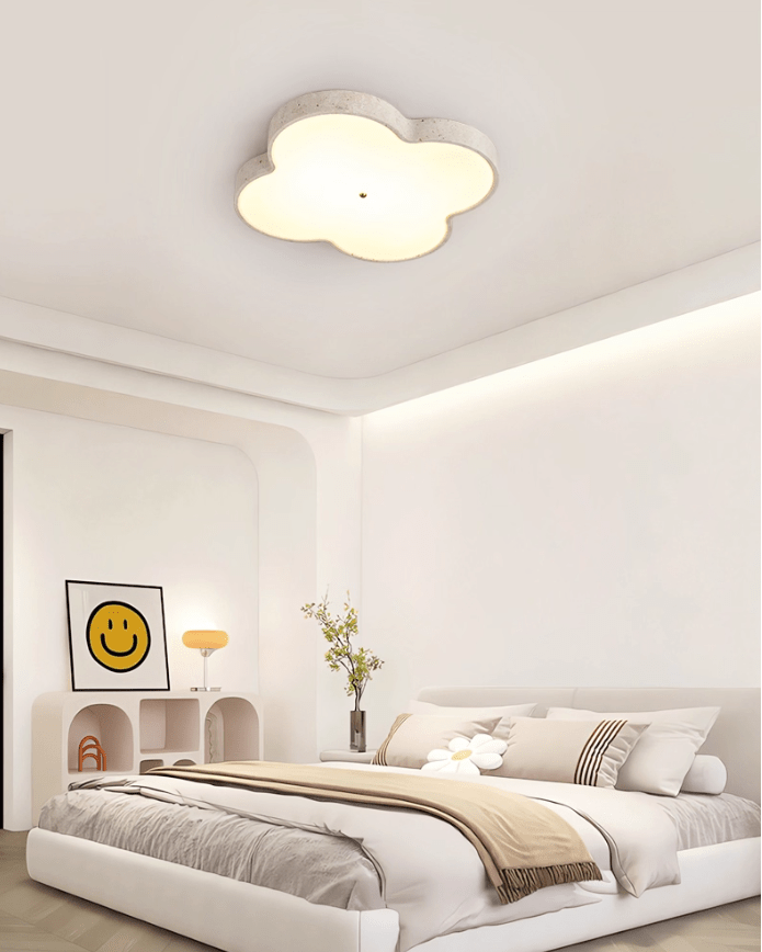 Nuvérin Aethel Cloud travertin plafondlamp