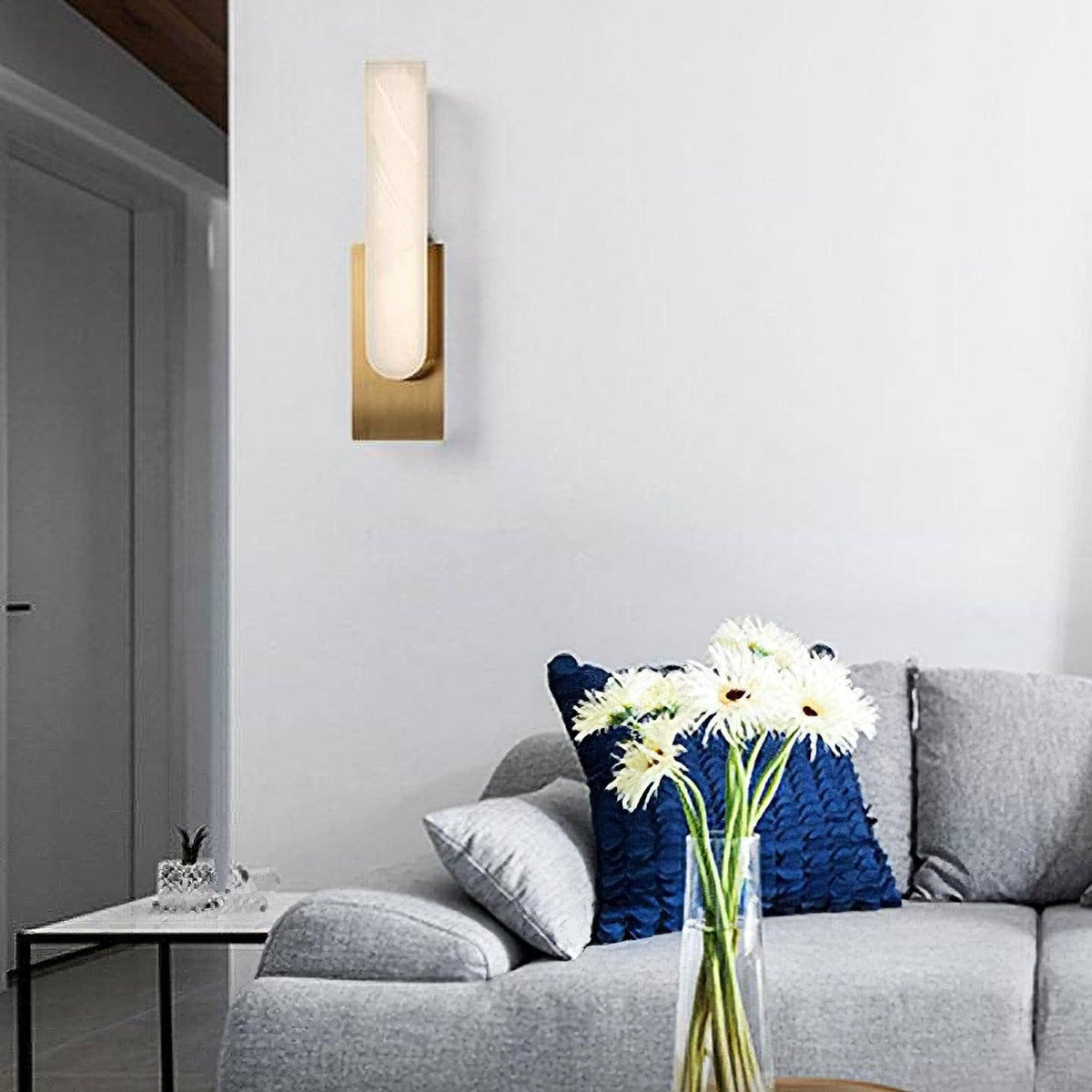 Agatha wandlamp U-vormig met LED