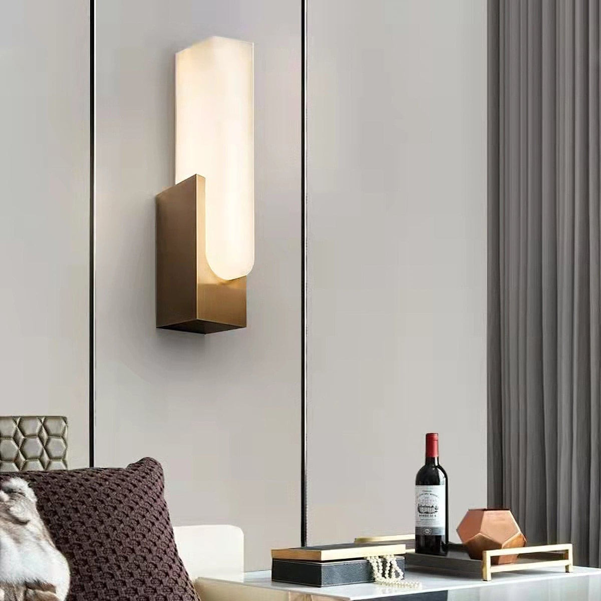 Agatha wandlamp U-vormig met LED