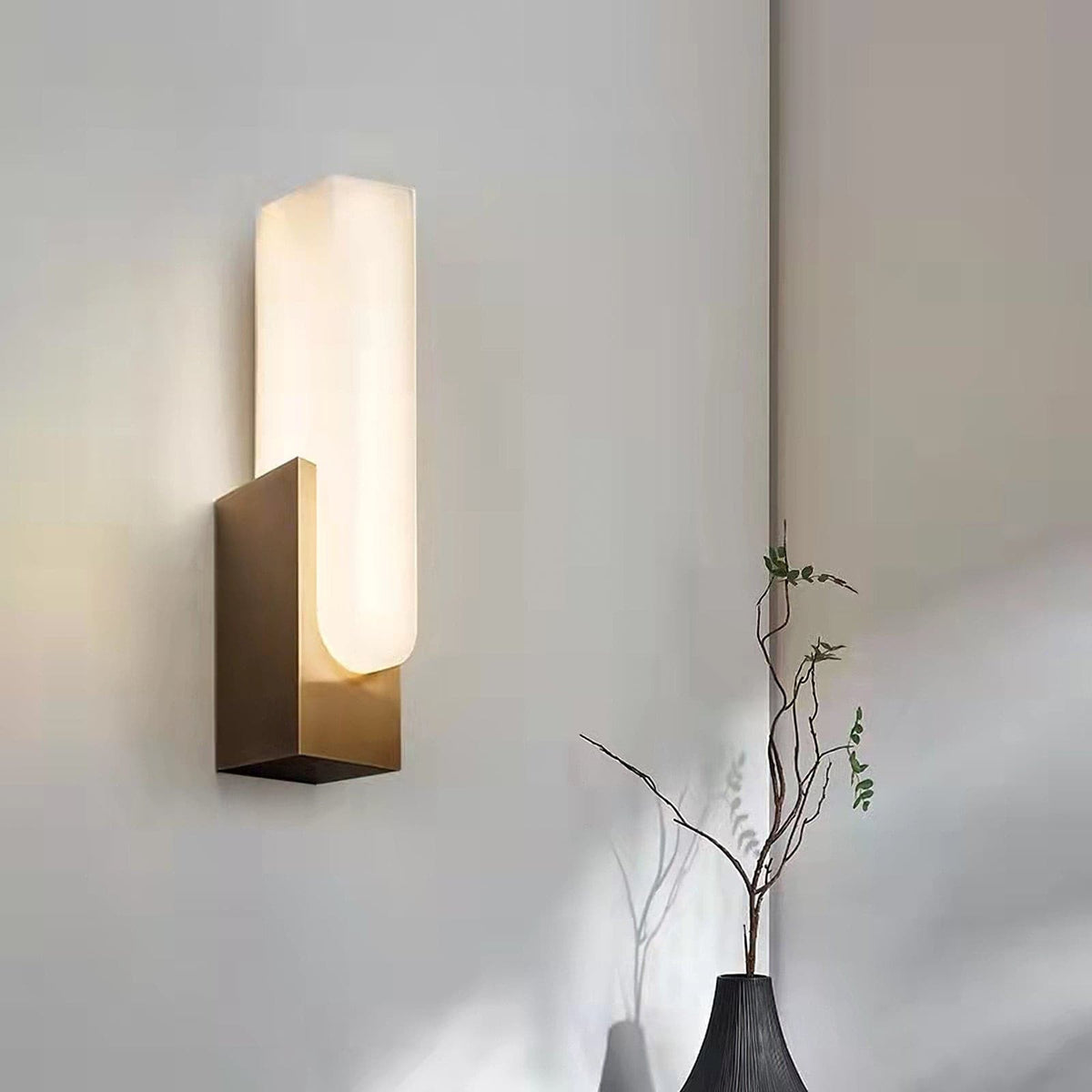 Agatha wandlamp U-vormig met LED