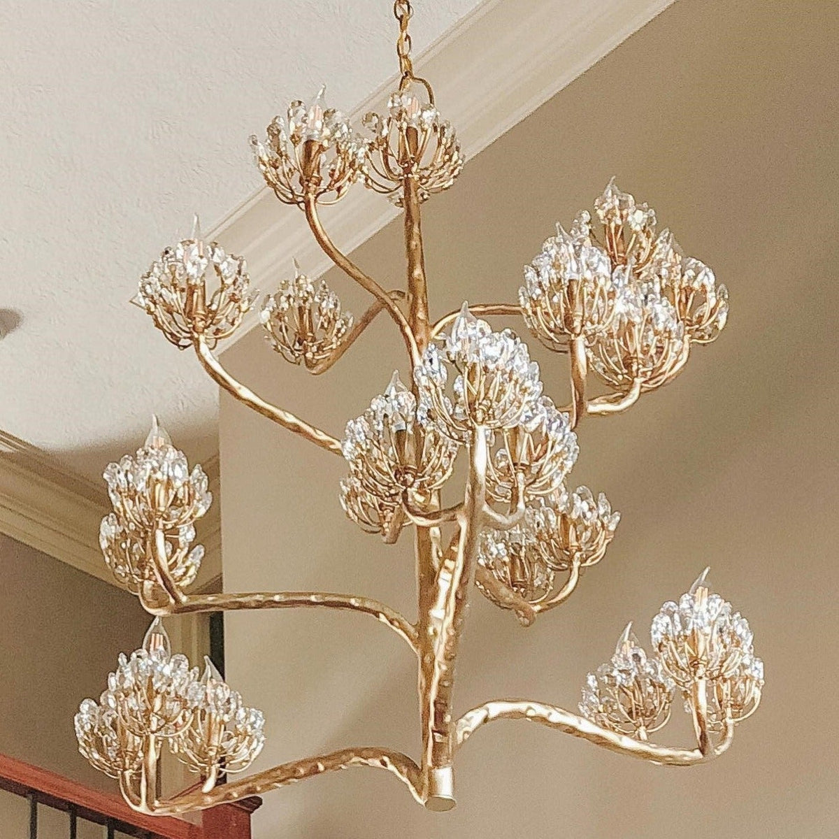 Agave Postmodern luxe Americana kristallen kroonluchter