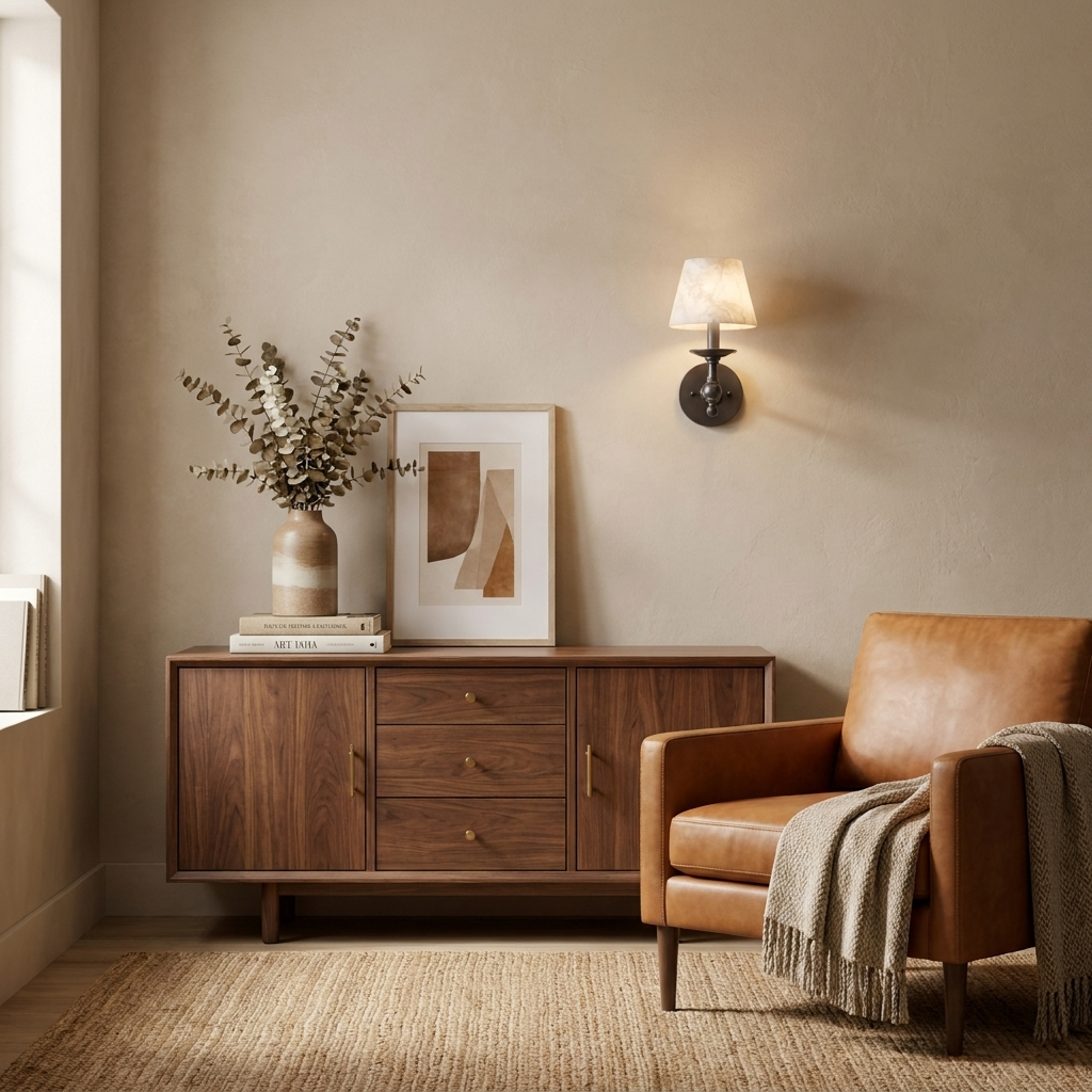 Corvenford Albasten wandlamp