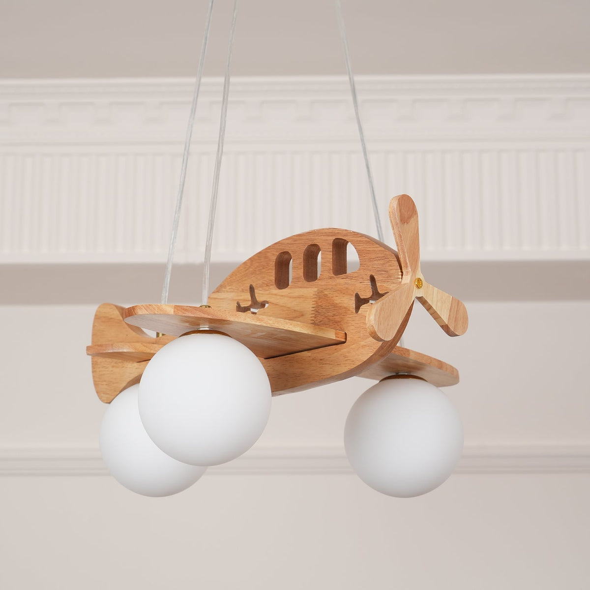 Aldenine Houten Kunstzinnige hanglamp