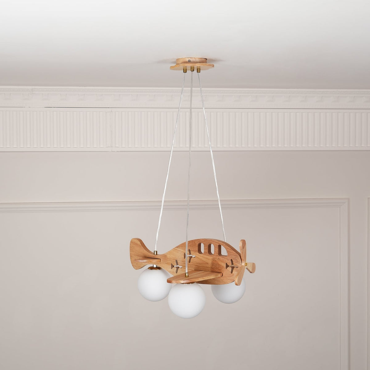 Aldenine Houten Kunstzinnige hanglamp