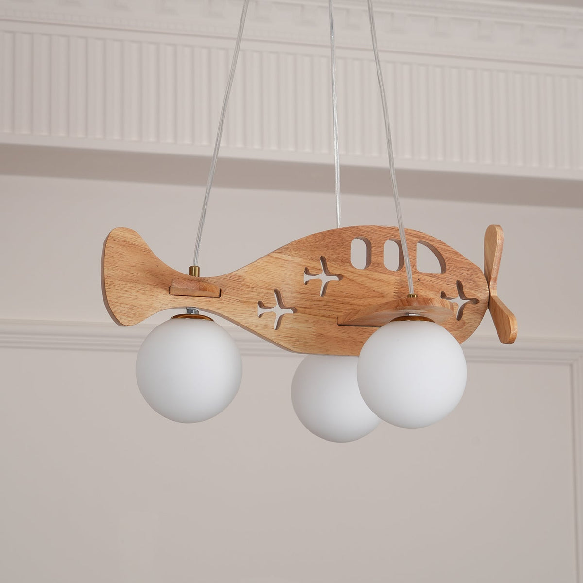 Aldenine Houten Kunstzinnige hanglamp