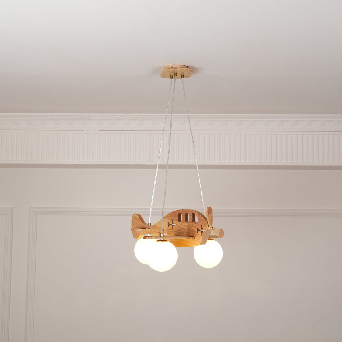 Aldenine Houten Kunstzinnige hanglamp