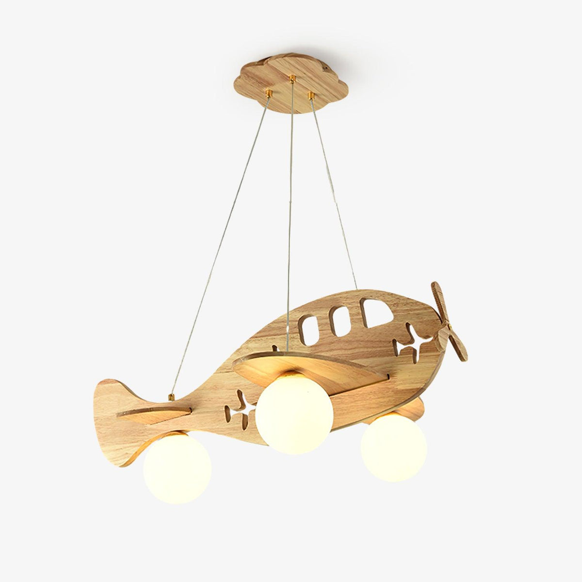Aldenine Houten Kunstzinnige hanglamp