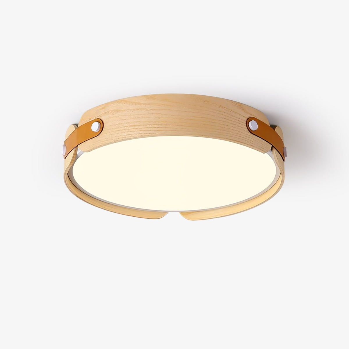 Edan Moderne minimalistische plafondlamp van hout