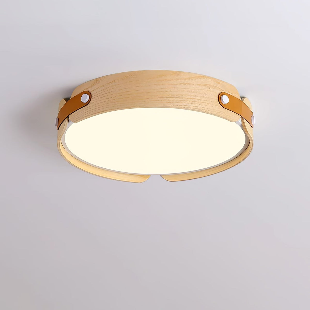 Edan Moderne minimalistische plafondlamp van hout