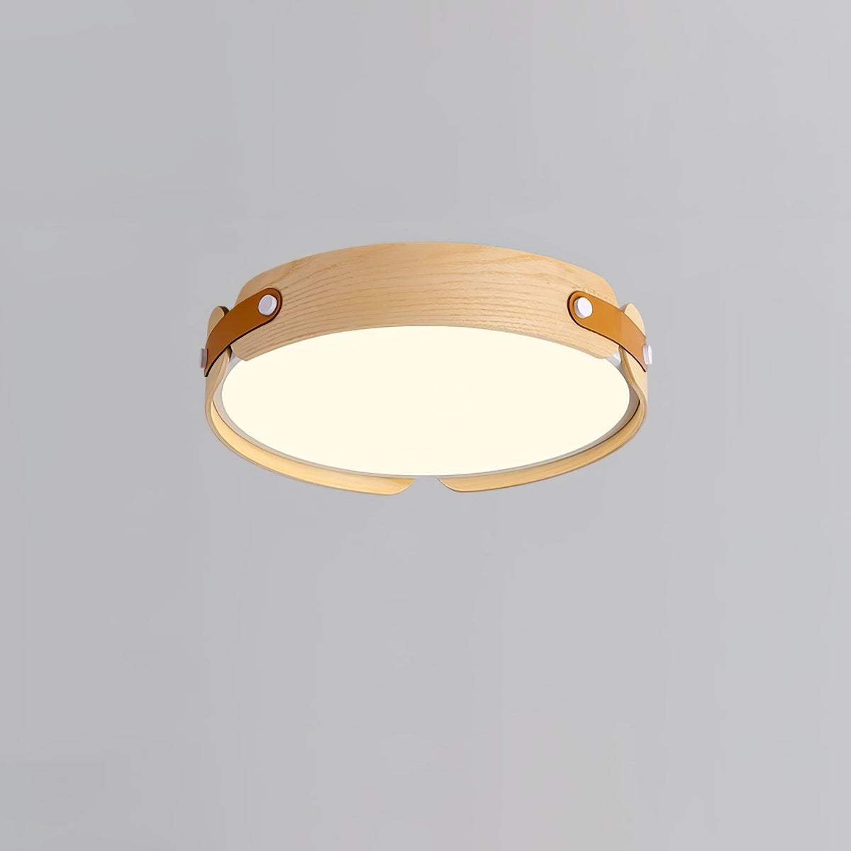 Edan Moderne minimalistische plafondlamp van hout