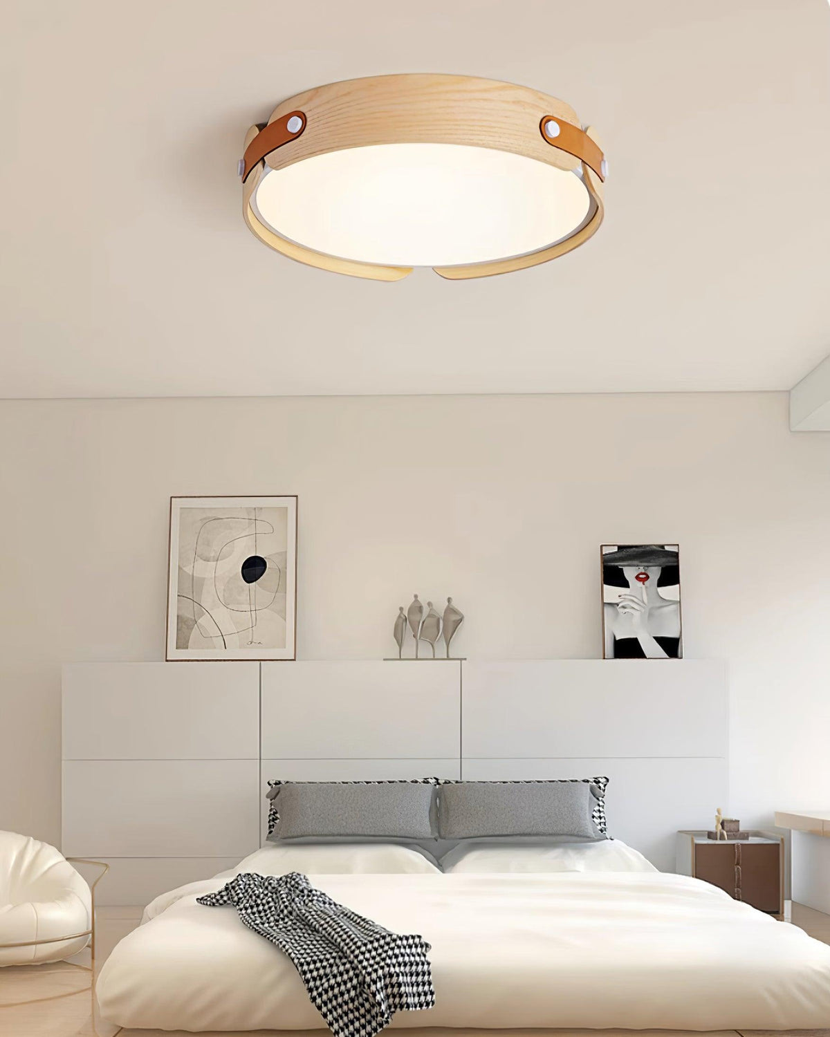 Sylarina Houten plafondlamp