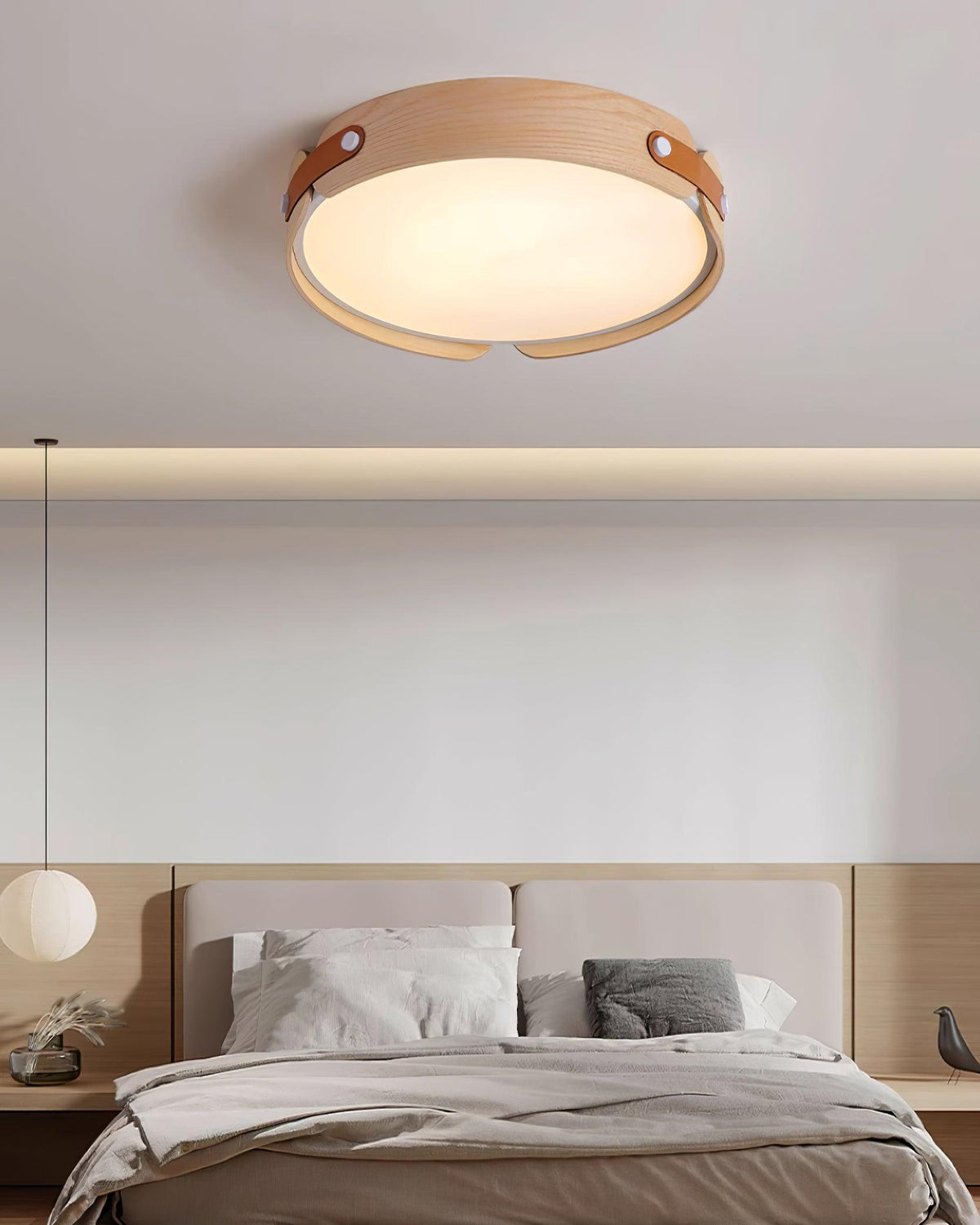 Sylarina Houten plafondlamp