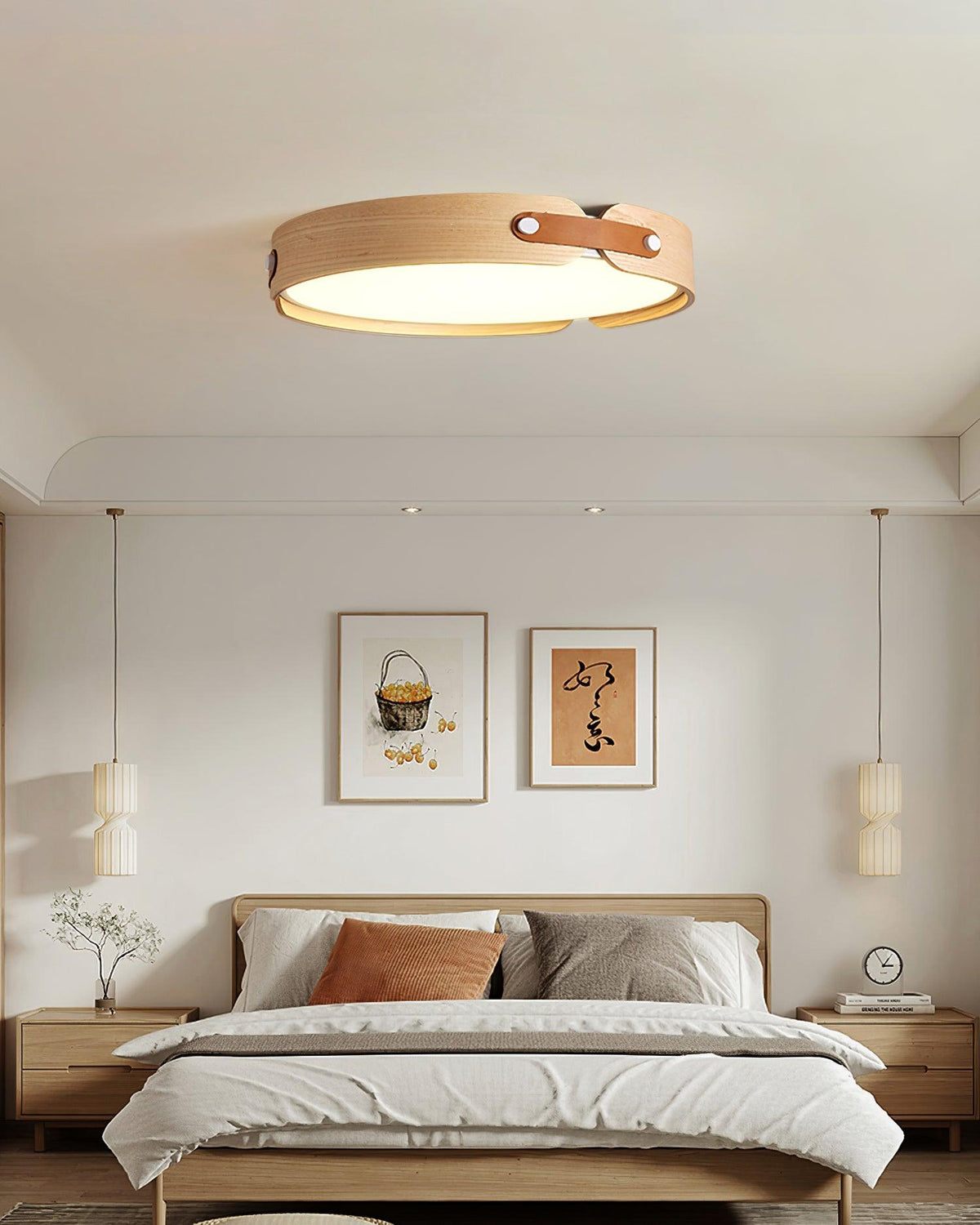 Sylarina Houten plafondlamp