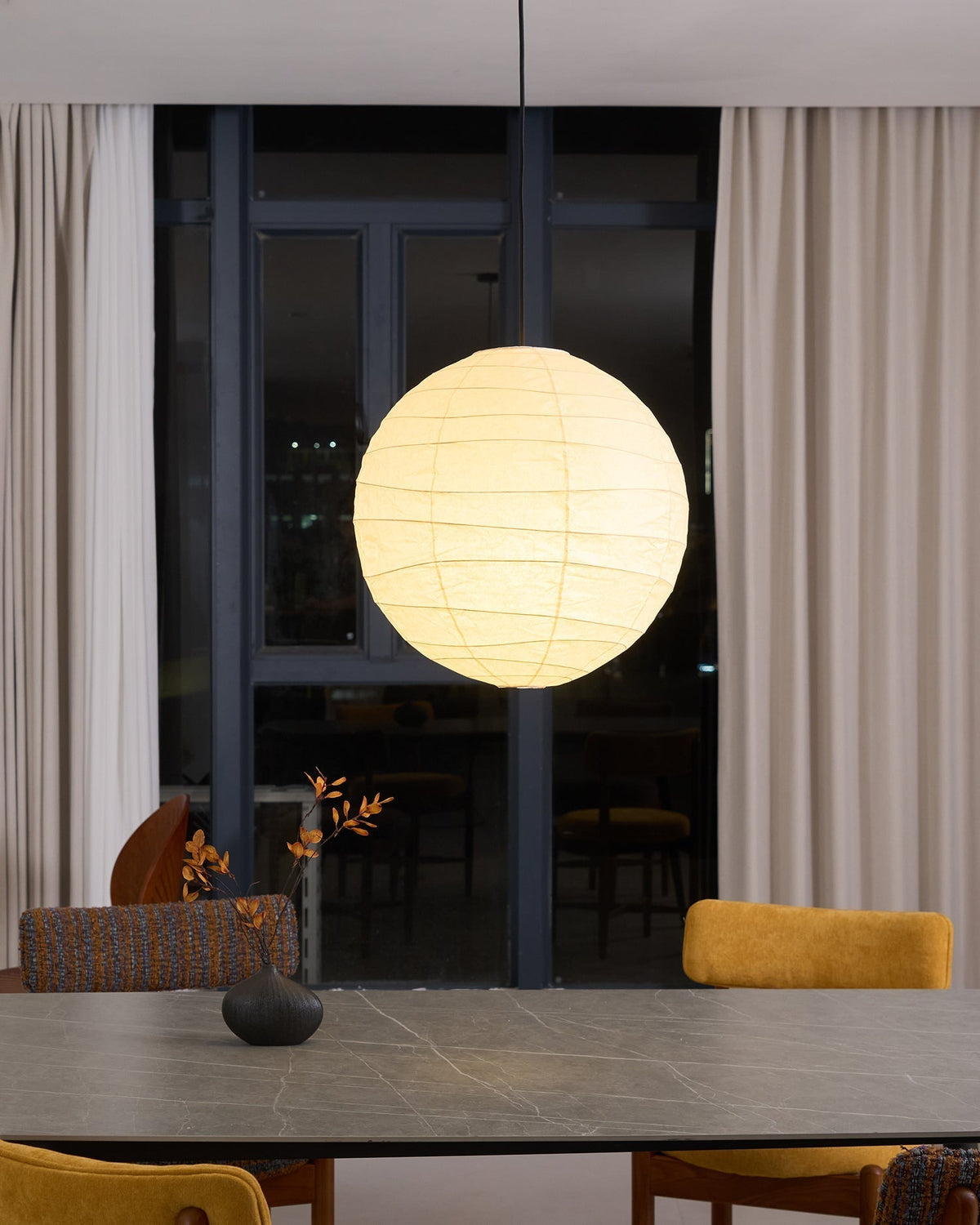 Lunalora Vintage hanglamp van papier