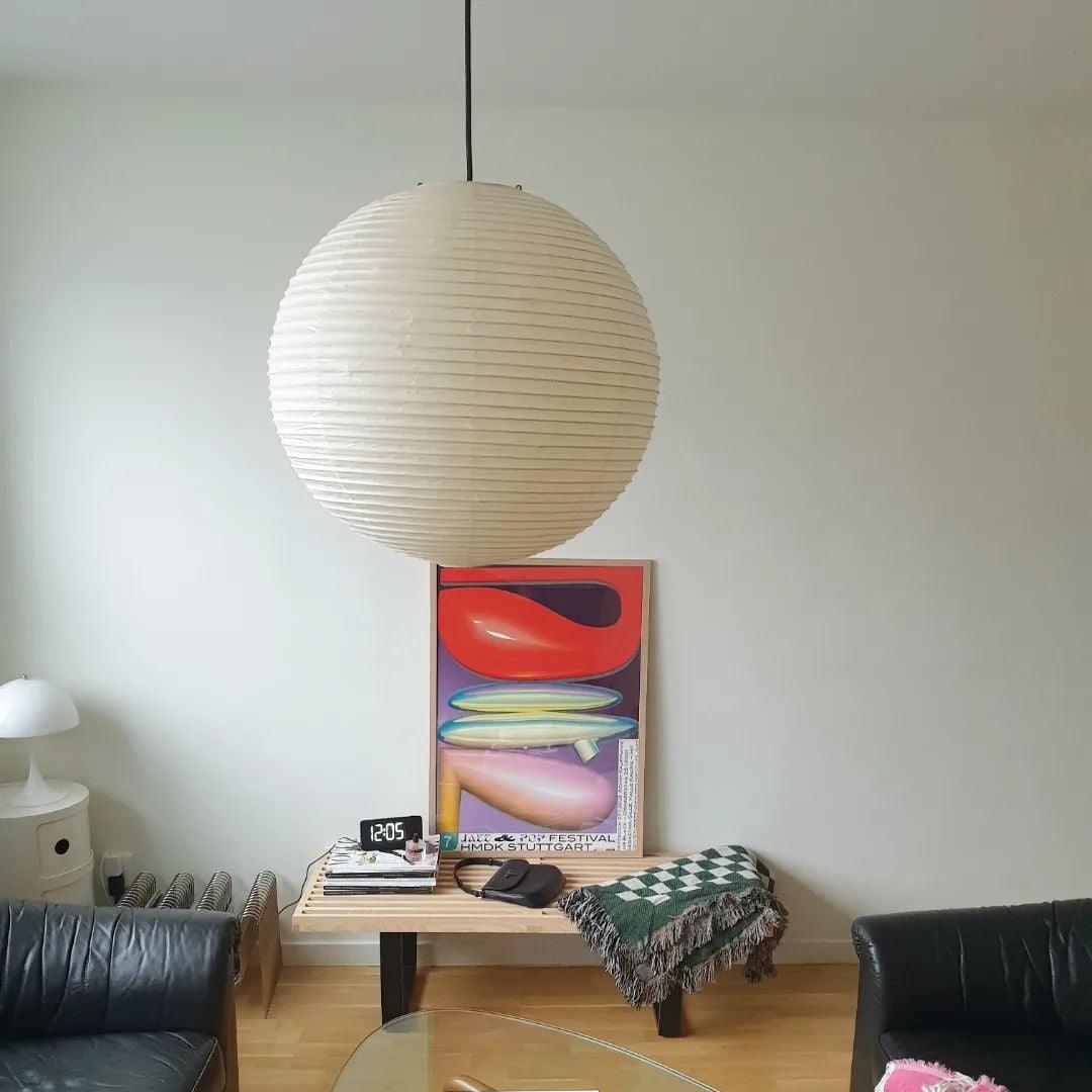 Noveno hanglamp met Washi-papier rond