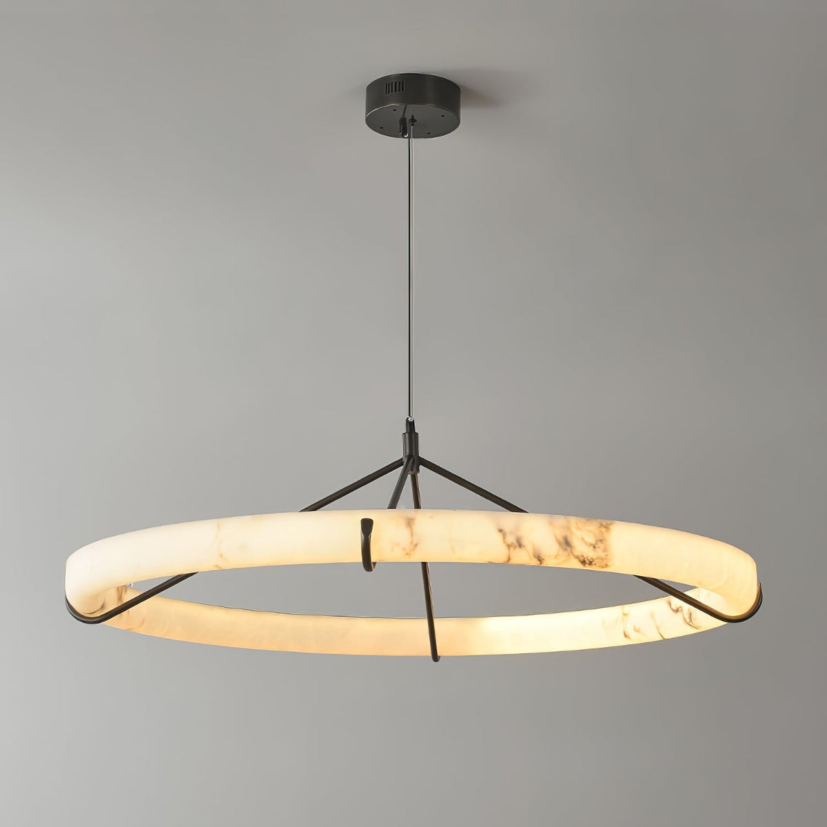 Avenisora Moderne hanglamp van albast