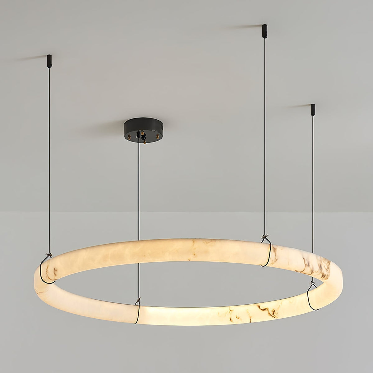 Avenisora Moderne hanglamp van albast
