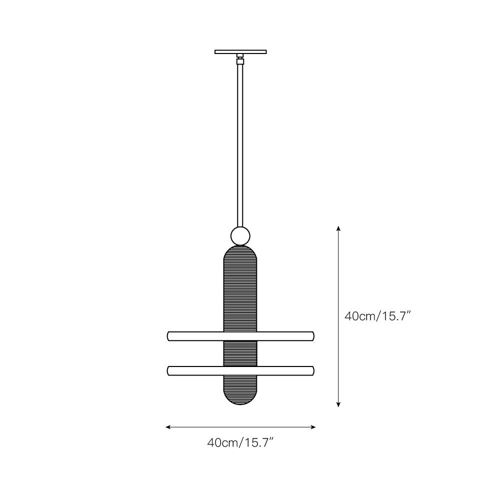 Ildvuvye Individual Creativity Comet hanglamp