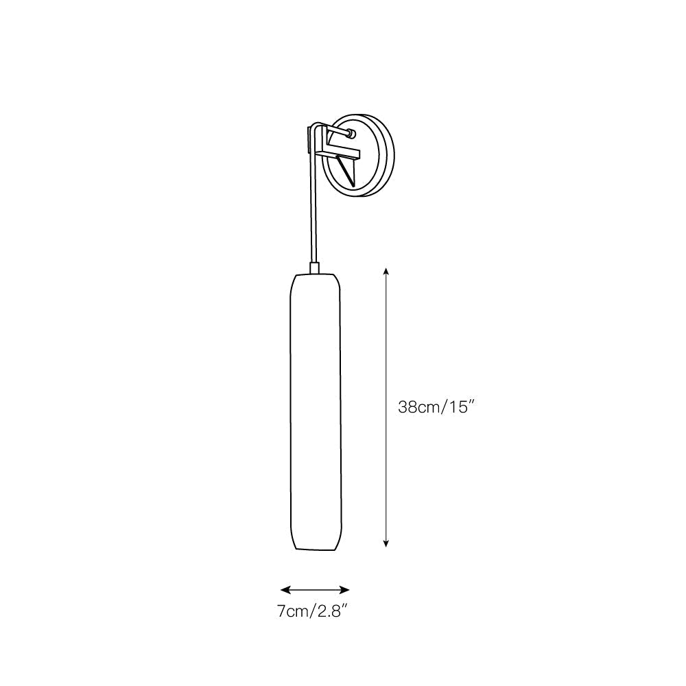 Albast Individual Creativity Flute wandlamp