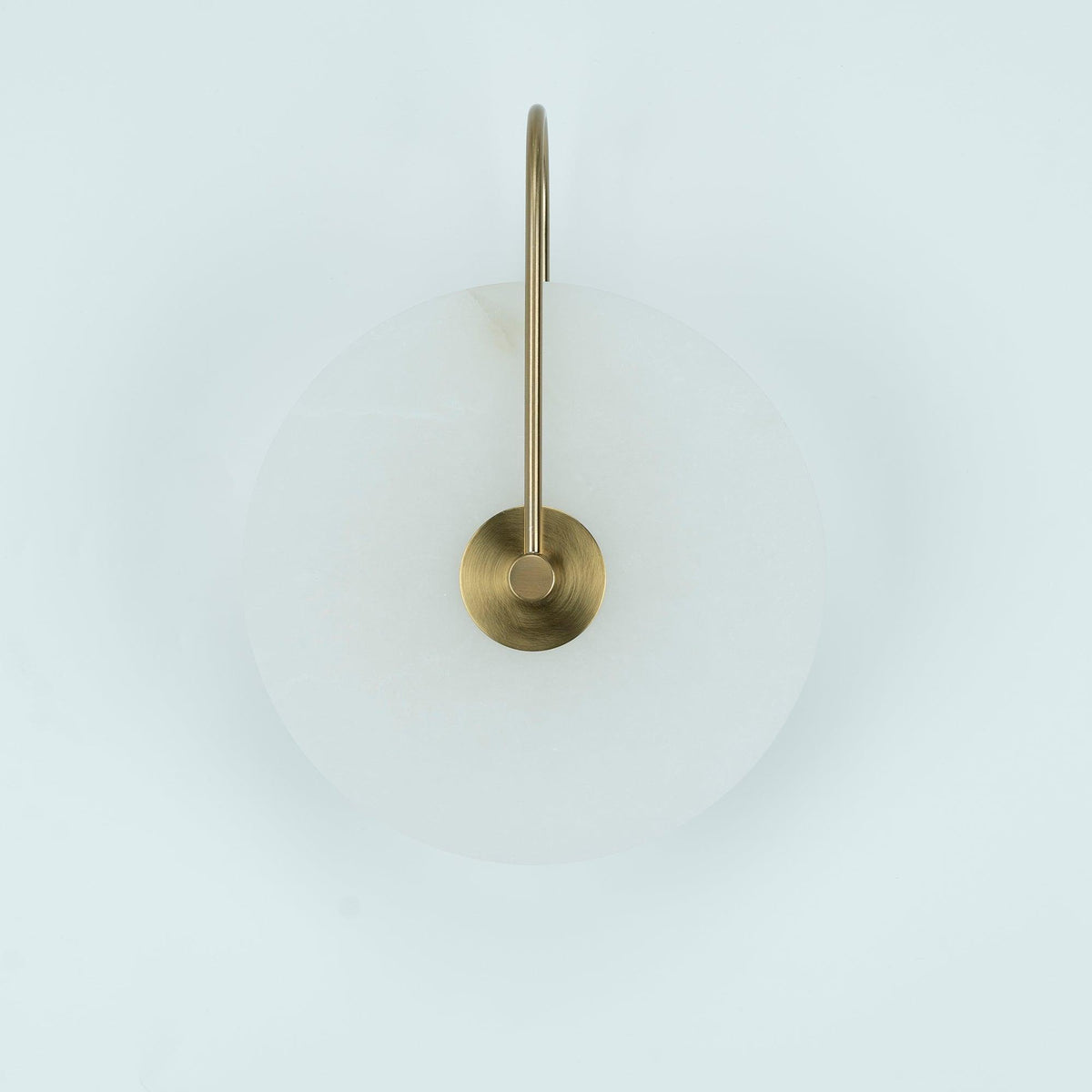 Albeenne albast bollen wandlamp