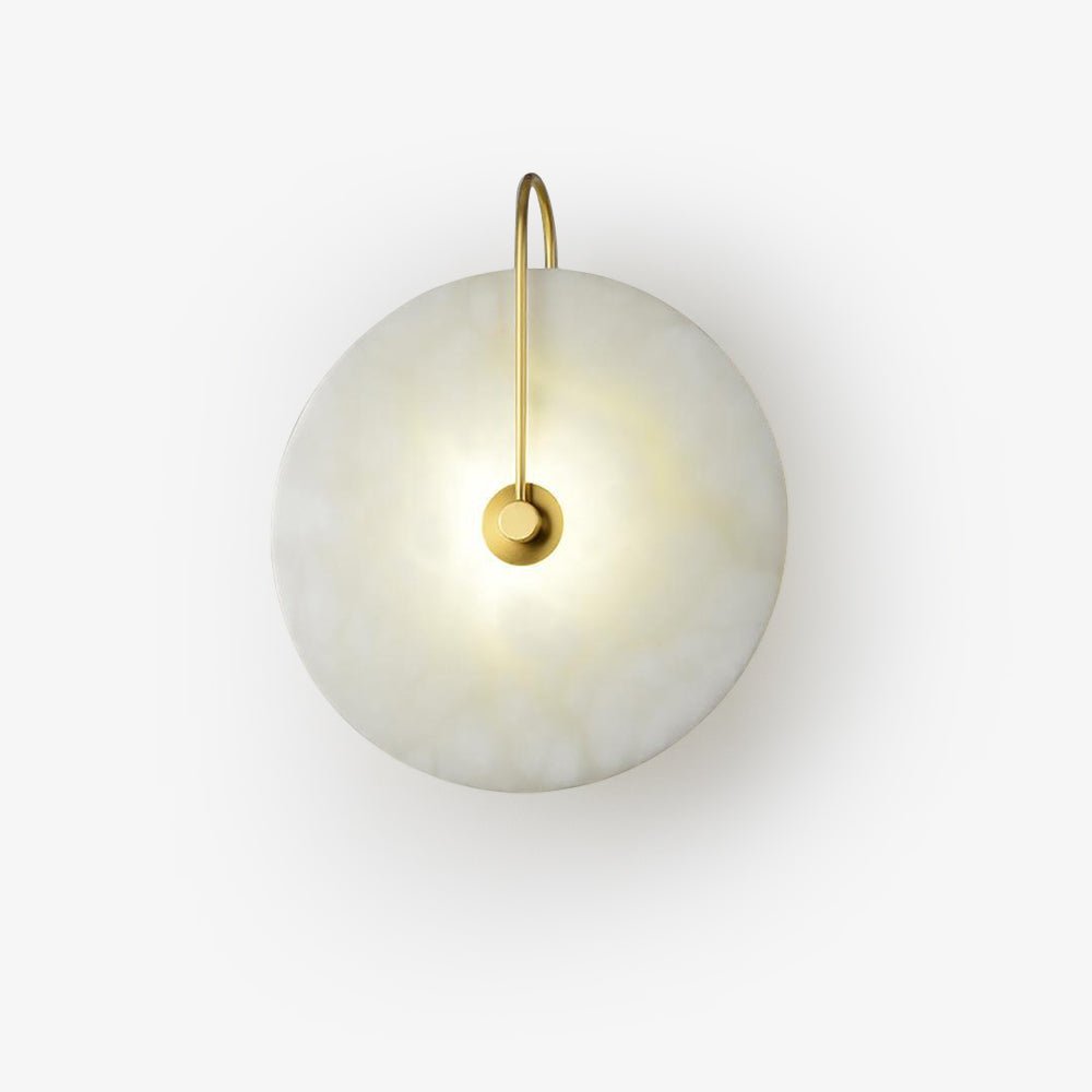 Albeenne albast bollen wandlamp