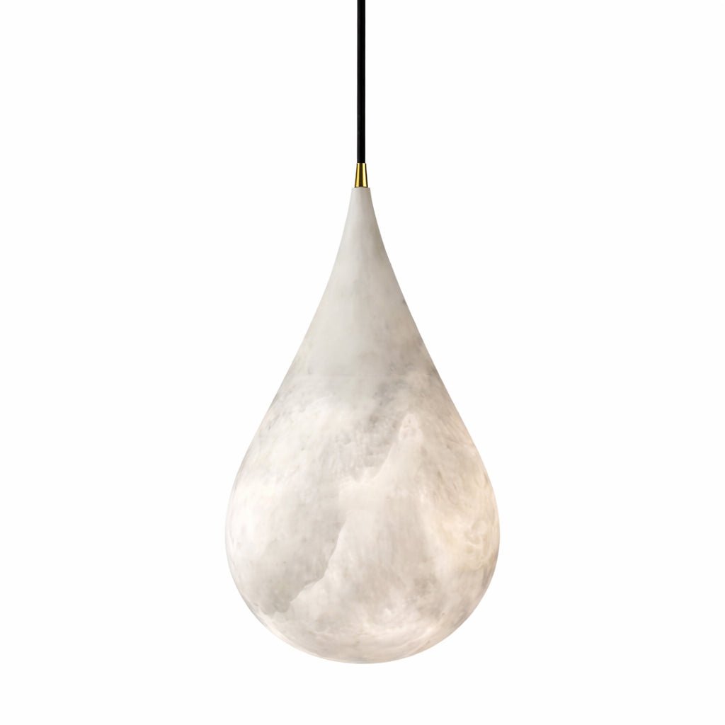 Avenith hanglamp met albasten druppelvormige kap