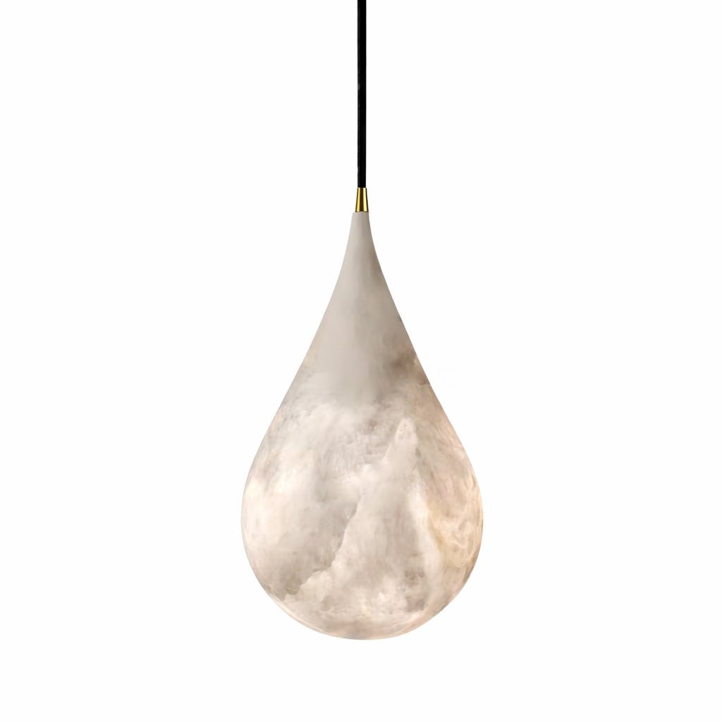 Avenith hanglamp met albasten druppelvormige kap