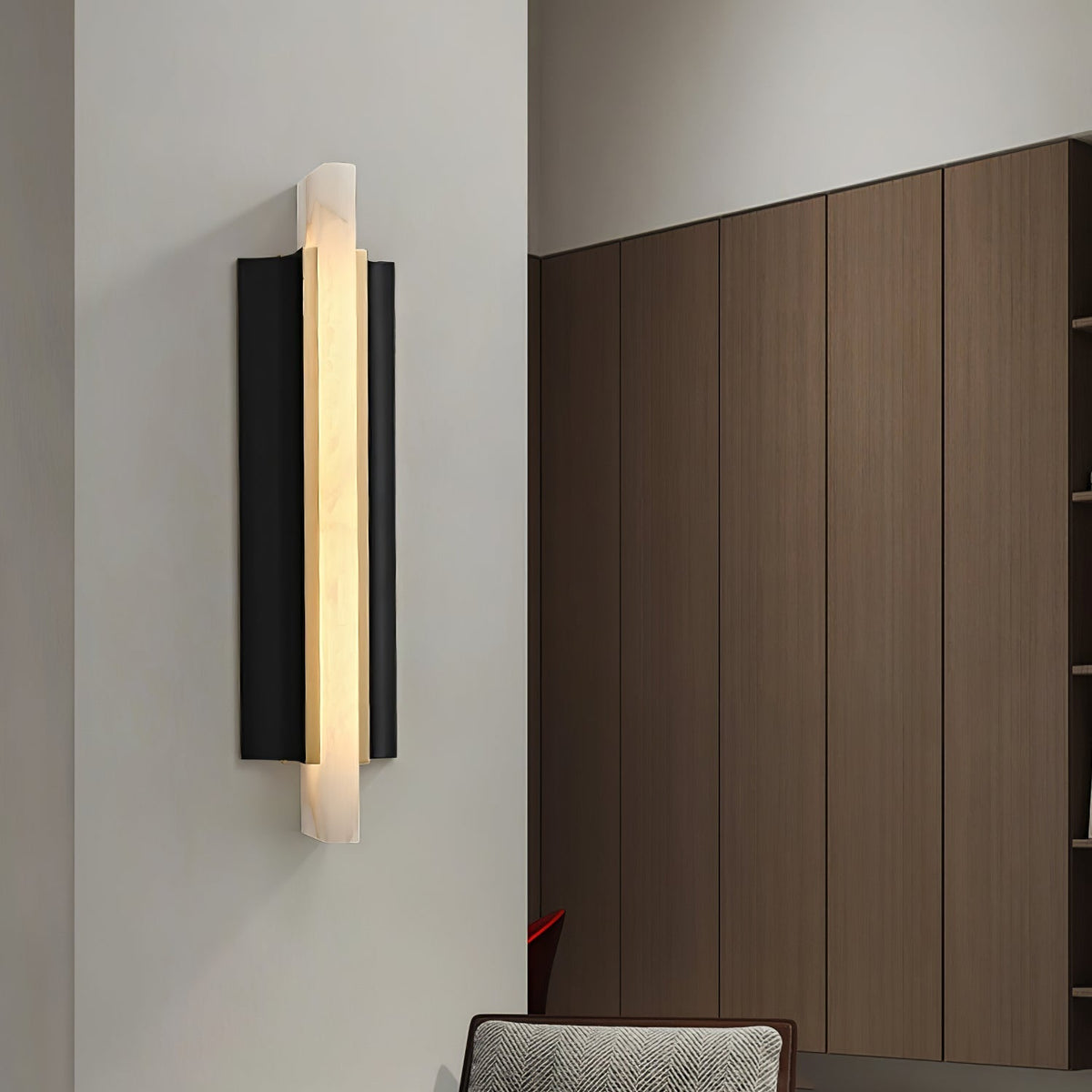 Aurelian moderne wandlamp in albast