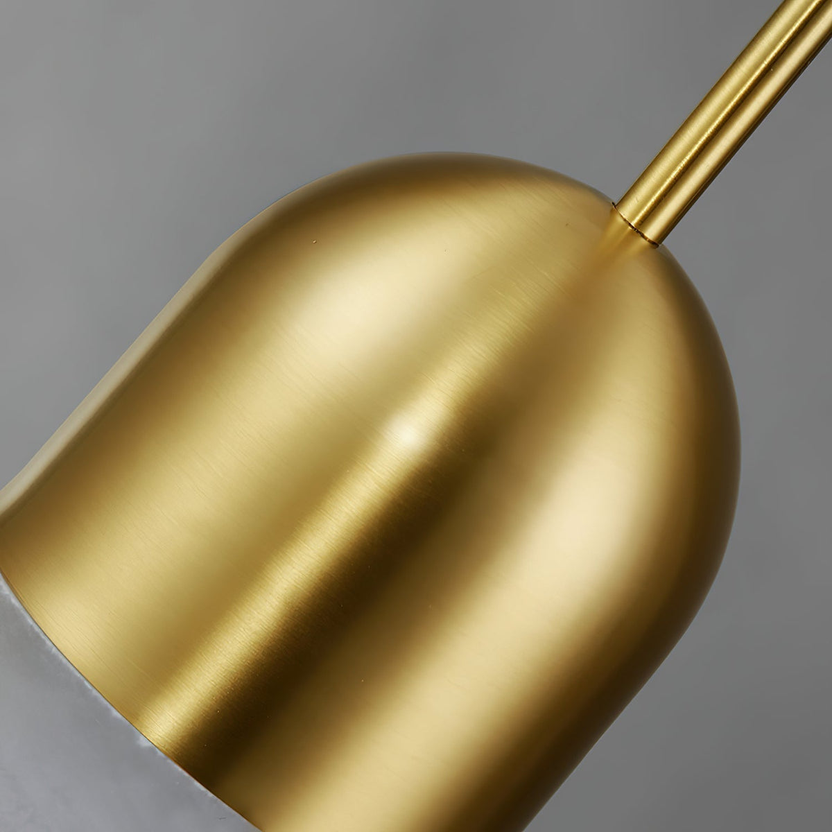 Himinuvye albast minimalistisch Bolus messing hanglamp