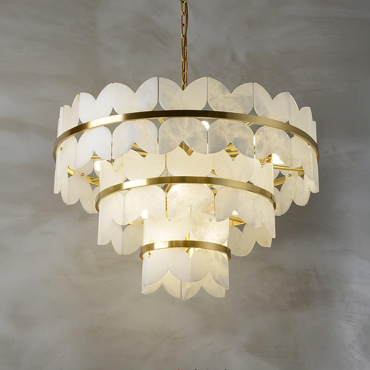 Seraphina Vintage albasten Kroonluchter