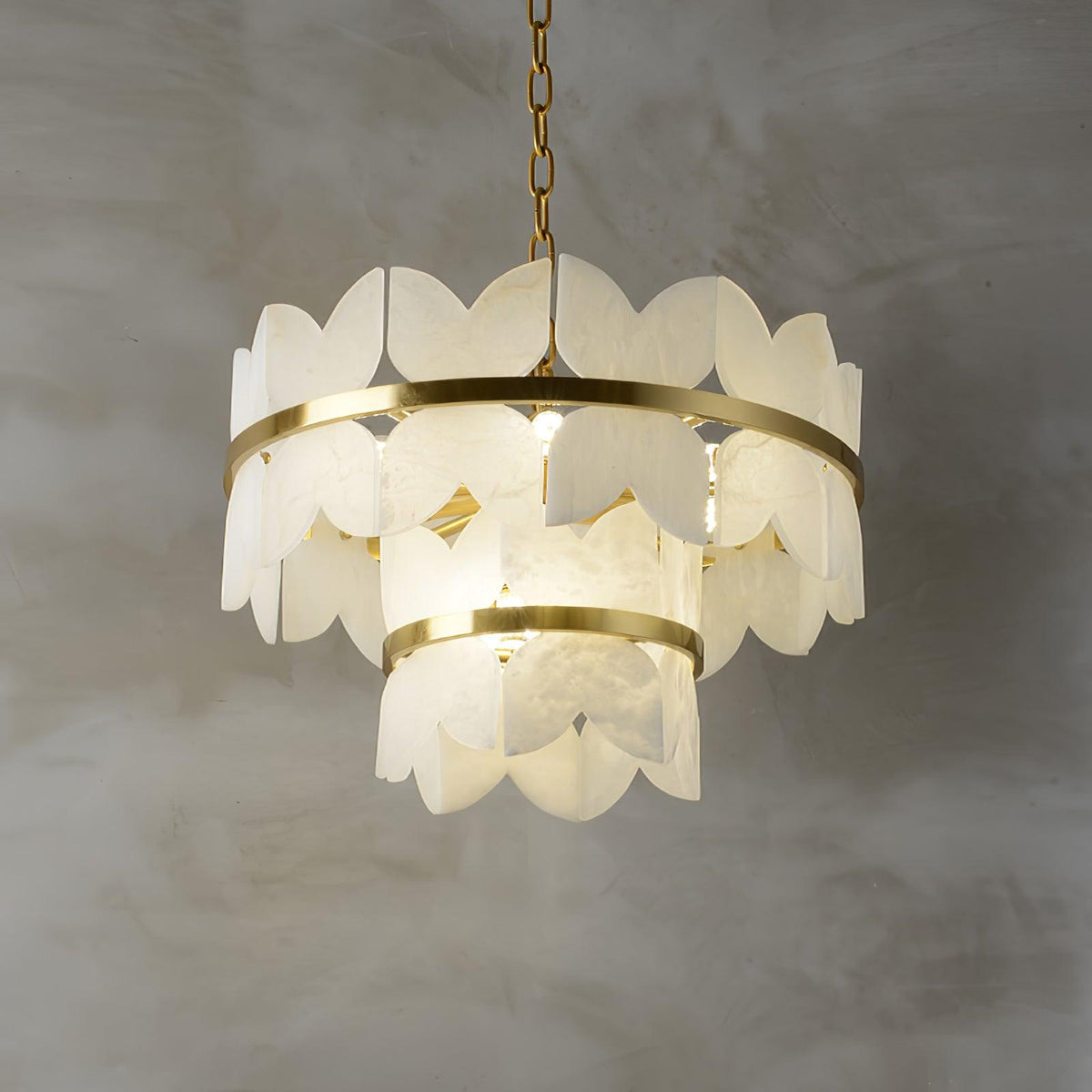Seraphina Vintage albasten Kroonluchter