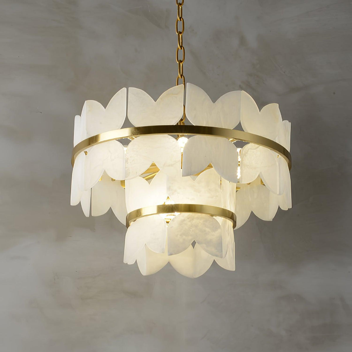 Seraphina Vintage albasten Kroonluchter