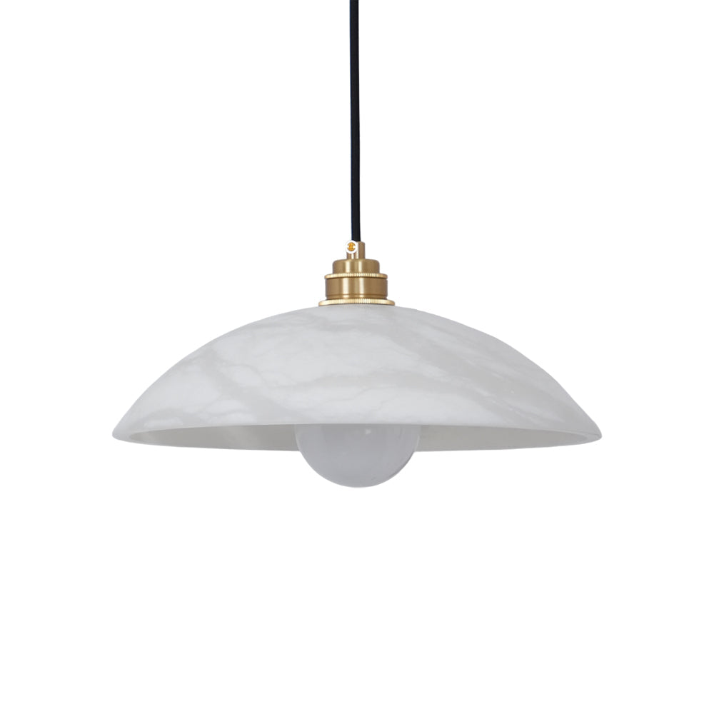 Ljomuvyd Individual Creativity koepelvormige albasten hanglamp