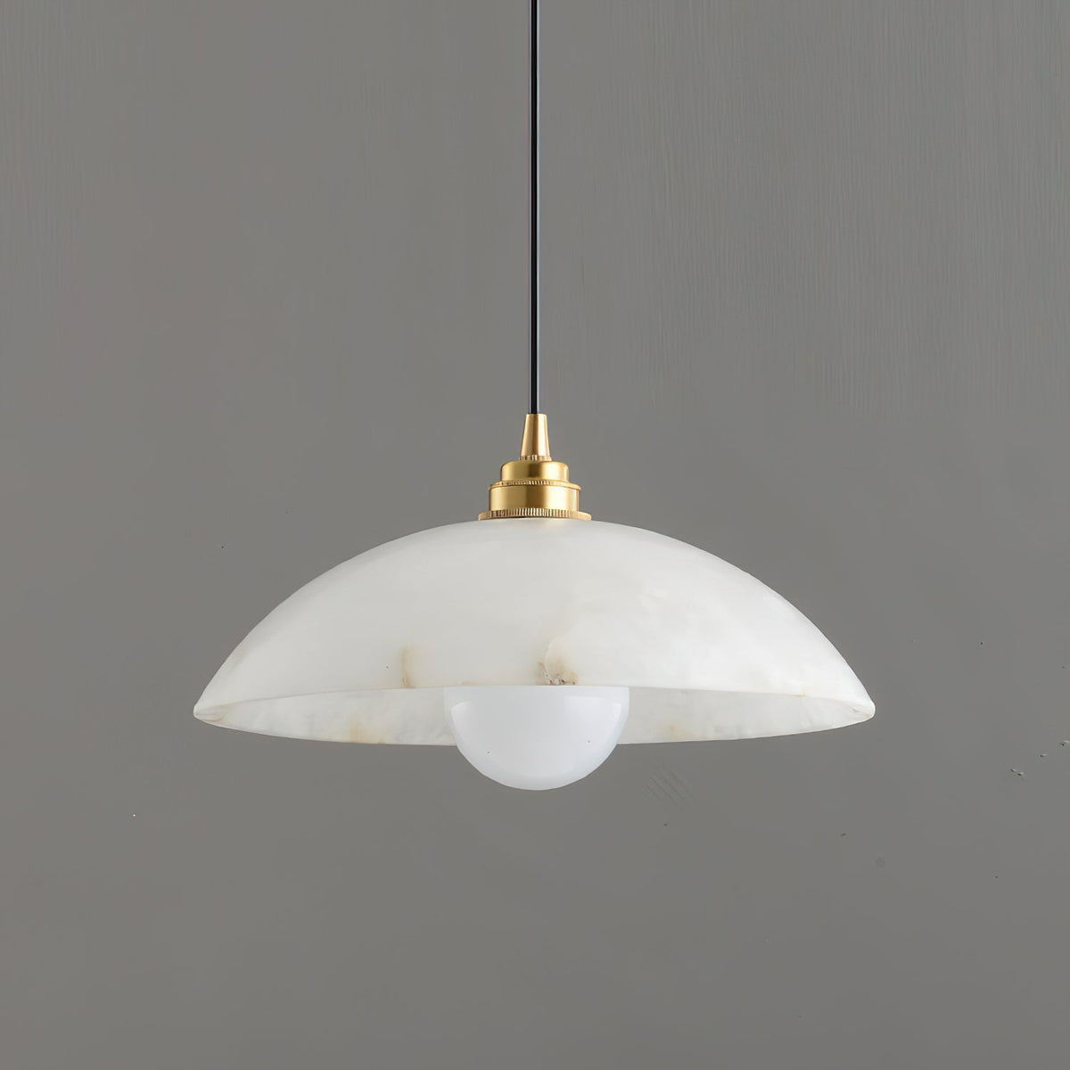 Ljomuvyd Individual Creativity koepelvormige albasten hanglamp