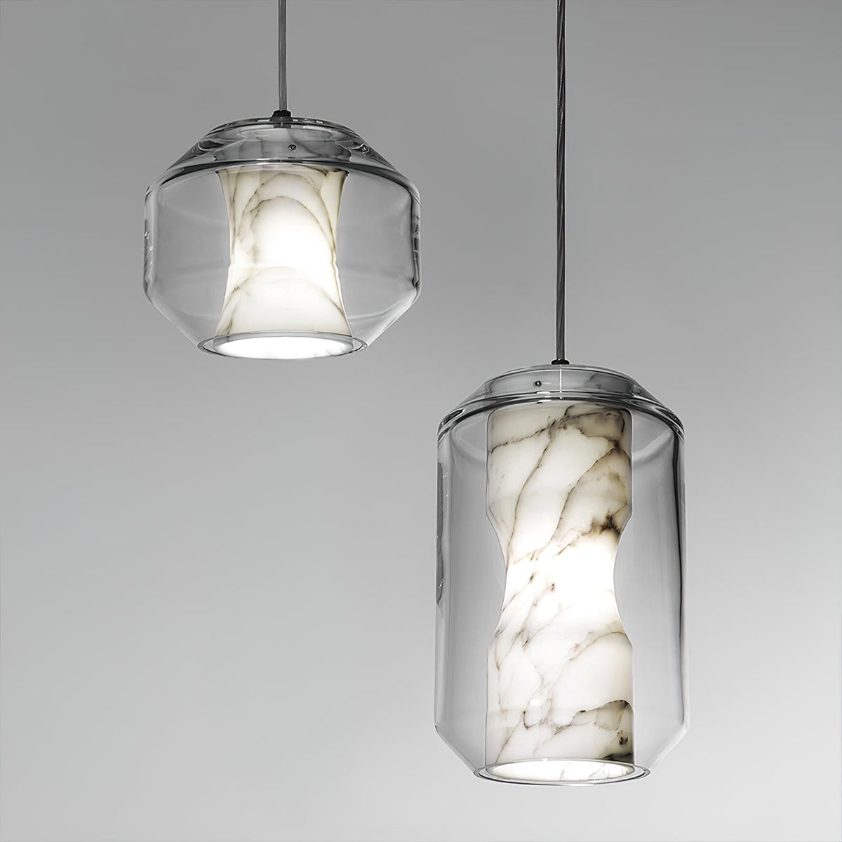 Aveneriella hanglamp albast